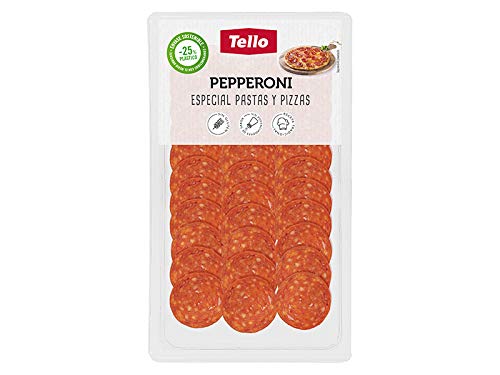 Pepperoni Loncheado (12 paquetes x 75 g) - Tello