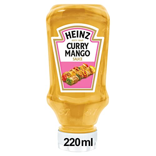 Heinz Salsa Curry Mango Bocabajo 220ml