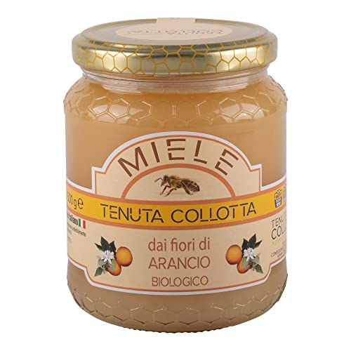 Tenuta Collotta - Miel de Naranja Orgánica 500g - 100% Italiana - Made in Sicily