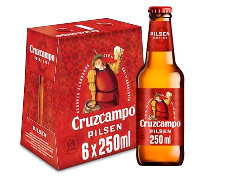 Cruzcampo Cerveza Pilsen, 6 x 250ml