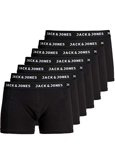 Calzoncillos tipo bóxer Huey Trunks de Jack & Jones para hombre (paquete de 7)