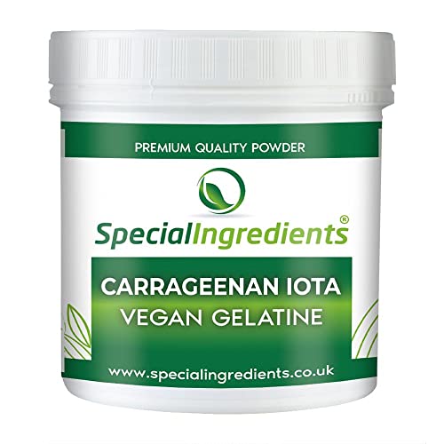 Special Ingredients Carragenina Iota - (etiquetas e instrucciones del español) - Vegano, sin OGM, sin gluten - Contenedor reciclable … (250)