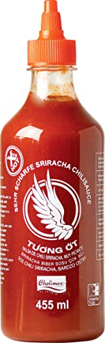 Salsa de chile Sriracha, muy picante - 455 ml
