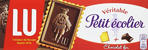 LU Petit Écolier Galletas con Tableta de Chocolate Negro, 150g