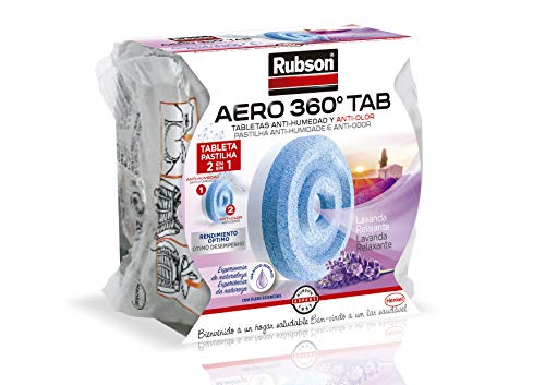 Recambio pastilla deshumidificador rubson aero 360º aromaterapia lavanda