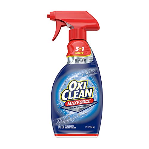 OxiClean Max Force Spray removedor de manchas de lavandería 12 onzas (Paquete de 1)
