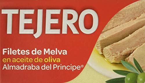 Tejero - Conserva de pescado | Melva en Aceite de Oliva - 5 Latas x 120 g