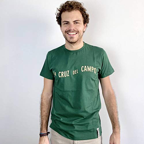 Cruzcampo Camiseta Cruz del Campo Green Man, Hombre, XL