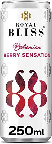 Royal Bliss Bohemian Berry Sensation - Tónica premium - Mixer Aromatico y Afrutado - Pack de 12 unidades de 250 Ml