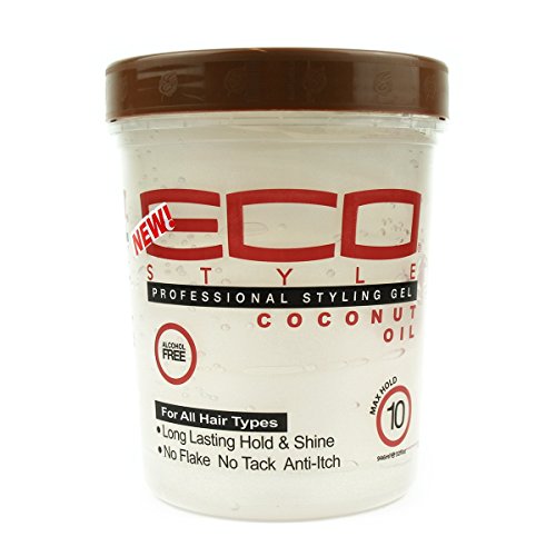 Eco Styler Max Hold Professional Styling Gel Aceite de coco (946 ml)