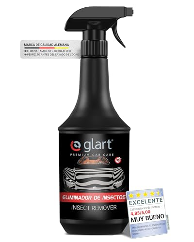 Glart 451ie eliminador de insectos para coches para parabrisas, faros, pintura, 1.000 ml.