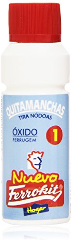 Ferrokit - Quitamanchas Óxido - Eficacia para toda clase de tejidos - 50 ml
