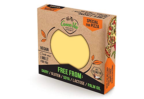 GreenVie Queso de Pizza Bloque vegano 250g (Pack de 2)