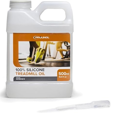 Aceite de silicona PROUNOL 100% Puro para cinta caminadora – Botella de 500 ml
