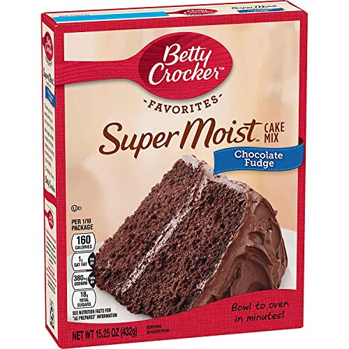 Betty Crocker Super Moist Chocolate Fudge Cake Mix 15.25 oz