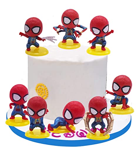 figura spiderman,figuras spiderman tarta,usado paraSpiderman Cake Toppers
