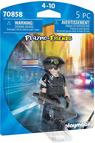 PLAYMOBIL Playmofriends Policía 70858, a Partir de 4 años