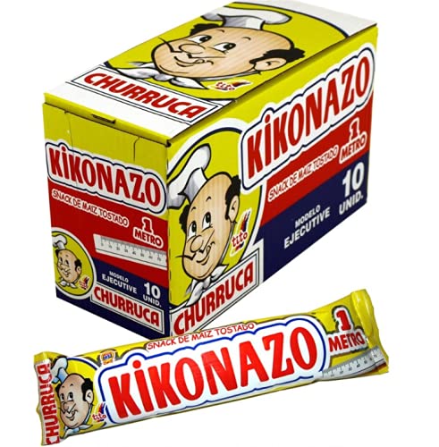 Churruca - Kikonazo 1 Metro - Snack de maíz tostado - 10 unidades