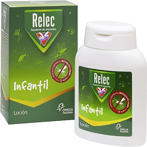 Relec Infantil Loción Repelente Eficaz Antimosquitos, Niños a partir de 2 años, 125 ml (Paquete de 1)