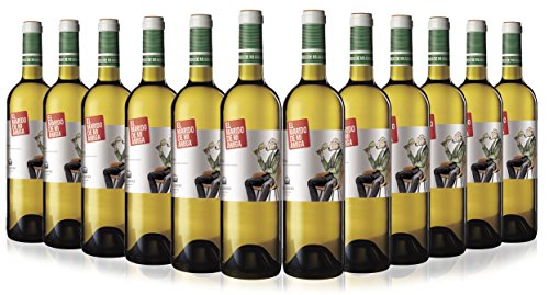 El Marido de mi Amiga Malvasía, Sauvignon Blanc y Tempranillo Vino Blanco Rioja - 75cl - 12 botellas