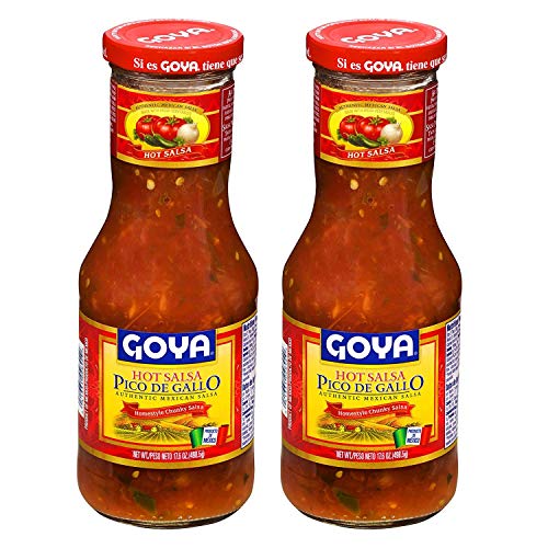 Goya Auténtica salsa mexicana 2 paquetes (Hot Pico De Gallo)