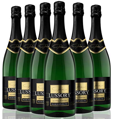 Vino Blanco Espumoso 0,0 SIN ALCOHOL - LUSSORY PREMIUM Sparkling | Caja de 6 botellas x 0,75 cl