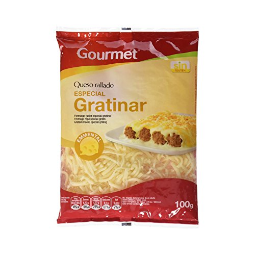 Gourmet - Queso Rallado Emmental para Gratinar - 100 g