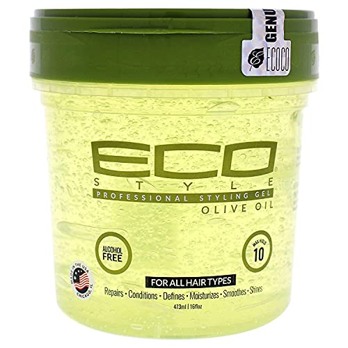 Eco Styler - Gel modelador con aceite de oliva - Gel para cabello, 473 ml