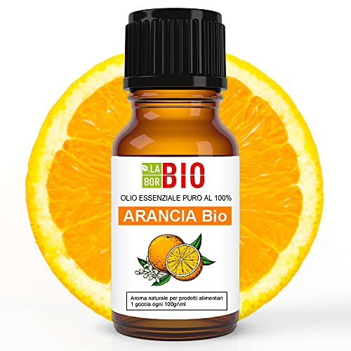 Naranja Siciliana Bio Aceite Esencial 100% Puro 10 ml - Uso Alimentario Terapeutico Cosmetico Aromaterapia - Laborbio