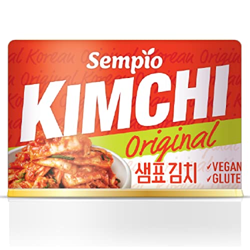 Kimchi original enlatado de Sempio (160g, 5.64 oz), Kimchi Coreano de repollo de napa