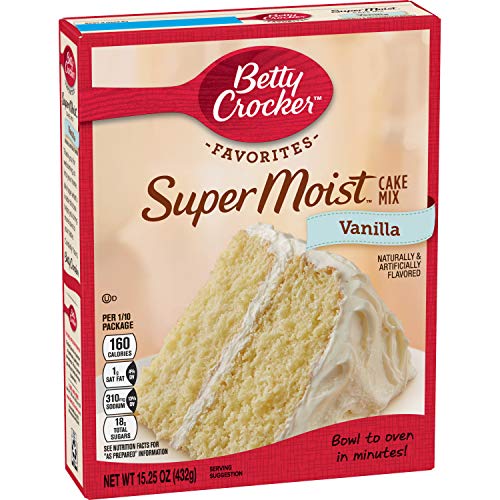 Betty Crocker Super Moist Natural Vanilla Cake Mix - 15.25 oz by Betty Crocker