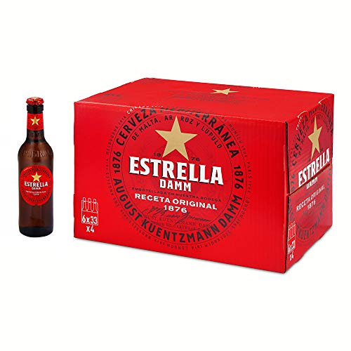 Estrella Damm Cerveza, 24 x 33cl