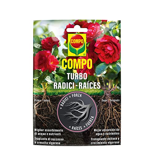 COMPO Turbo Raíces, Estimulador de raíces, Para todo tipo de plantas, 50 g