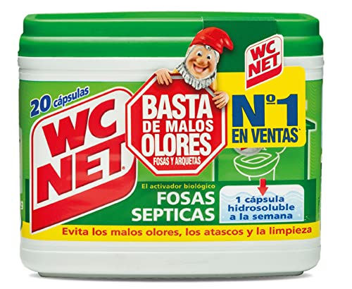 Wc Net Fosa Septica 20 Capsulas x 18 g, Multicolor
