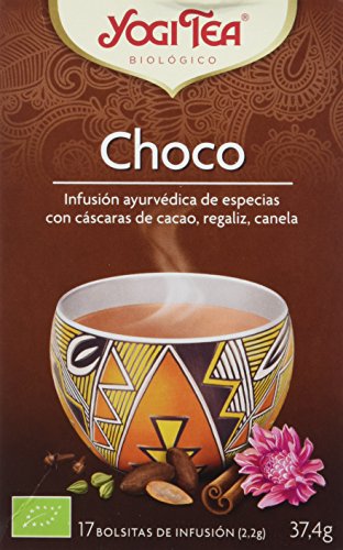 Yogi Tea - Choco Tè ecológico, 17 bolsitas - [pack de 3 x 17, Total 51 bolsitas]