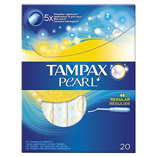Tampax Pearl Tampón Regular Tampones - 20 Unidades