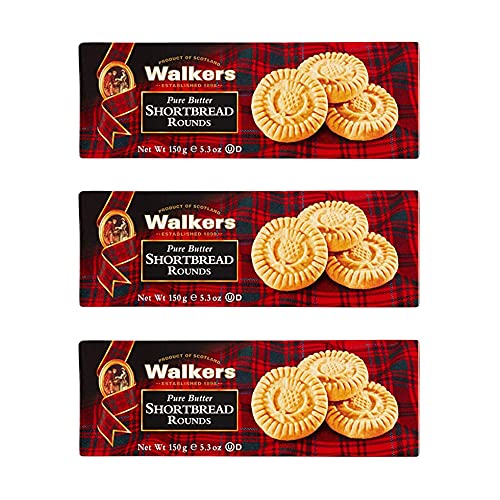 Walkers - Galletas de Mantequilla - pack de 3 x 150gr