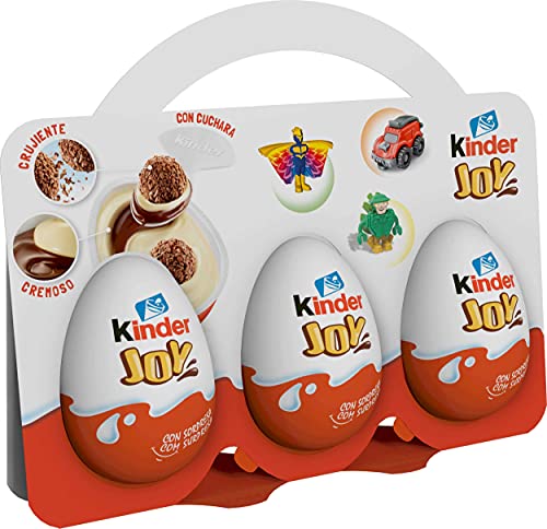 Kinder Huevo Joy - Paquete de 3 x 20 gr - Total: 60 gr