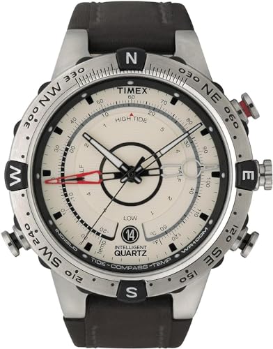 Timex Intelligent Quartz Tide-Temp-Compass - Reloj de 45mm para hombre T2N721