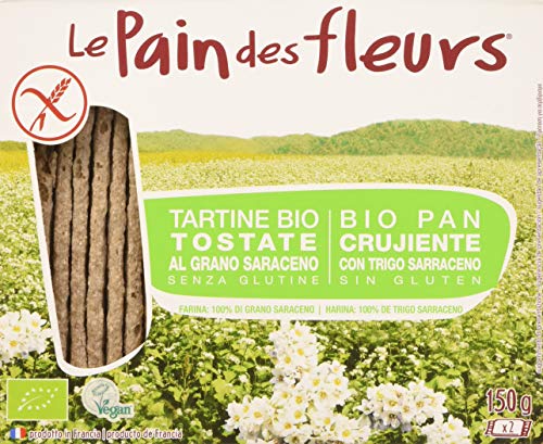 KI GROUP SpA Priméal Le Pain De Fleurs Tartine Al alforfón Orgánica 150g