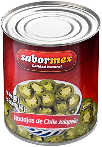 SABORMEX Chile Jalapeño Rodajas - 800 g