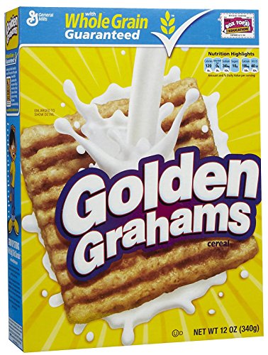 General Mills Golden Grahams Cereal, 12.0 OZ (6 Pack) by General Mills