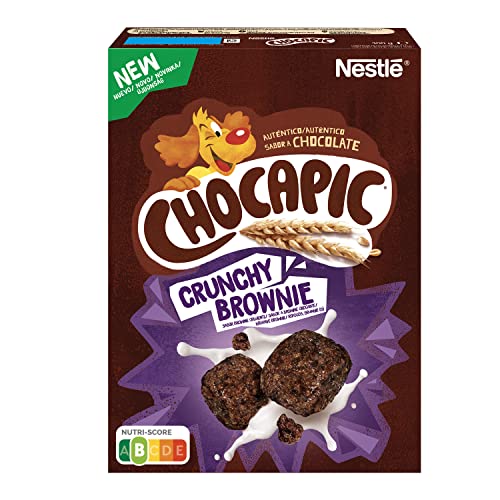 Chocapic Cereales Nestlé de Trigo Integral y Maíz Tostados, Con Cacao, Paquete 300 g