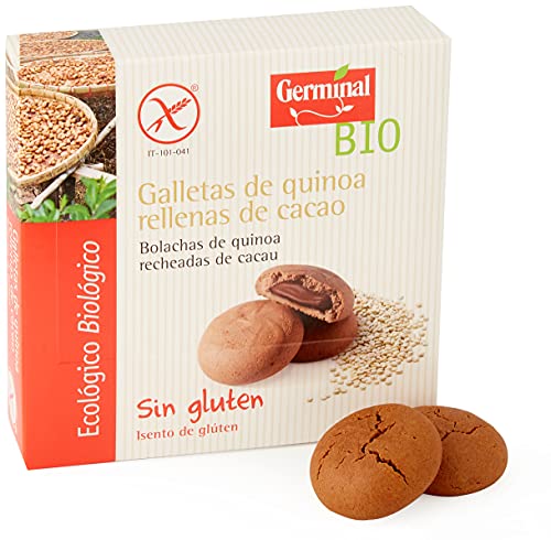GERMINAL Galletas Quinoa Rellenas De Cacao Bio Sin Gluten - - 200G