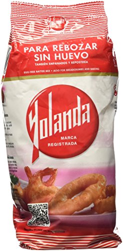 Yolanda - Harina Para Rebozar Sin Huevo 500 gr - Pack de 6 (Total 3000 grams)