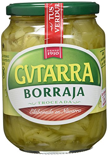 Gvtarra Borraja Verdura - Paquete de 6 x 400 Gramos