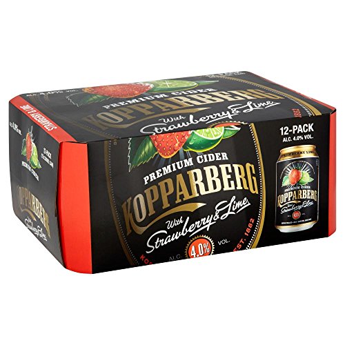 Kopparberg Strawberry and Lime Cider, 12 x 330ml