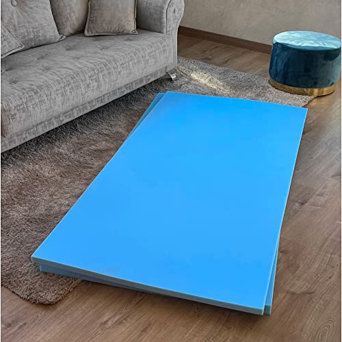 TOPDORMITORIOS - Plancha Espuma Premium 26 kG/m3, Ideal para sofá, tamaños a Medida, Libre de Moho, Hongos y bacterias - 100 cm x 200 cm x 5 cm