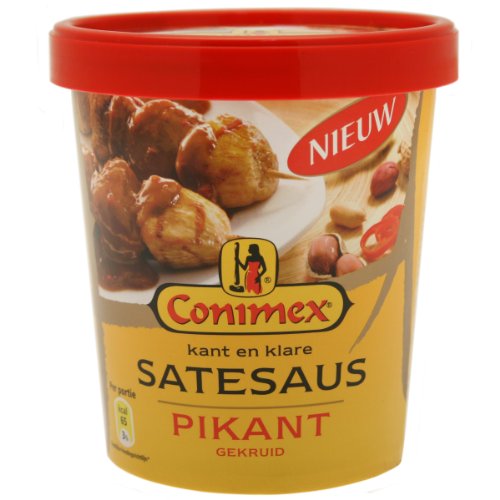 Conimex Satesaus Pikant, Salsa Picante de Cacahuete, 400 g