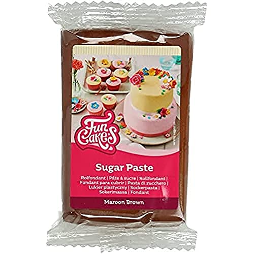 FunCakes Pasta de Azúcar Marrón 250 g